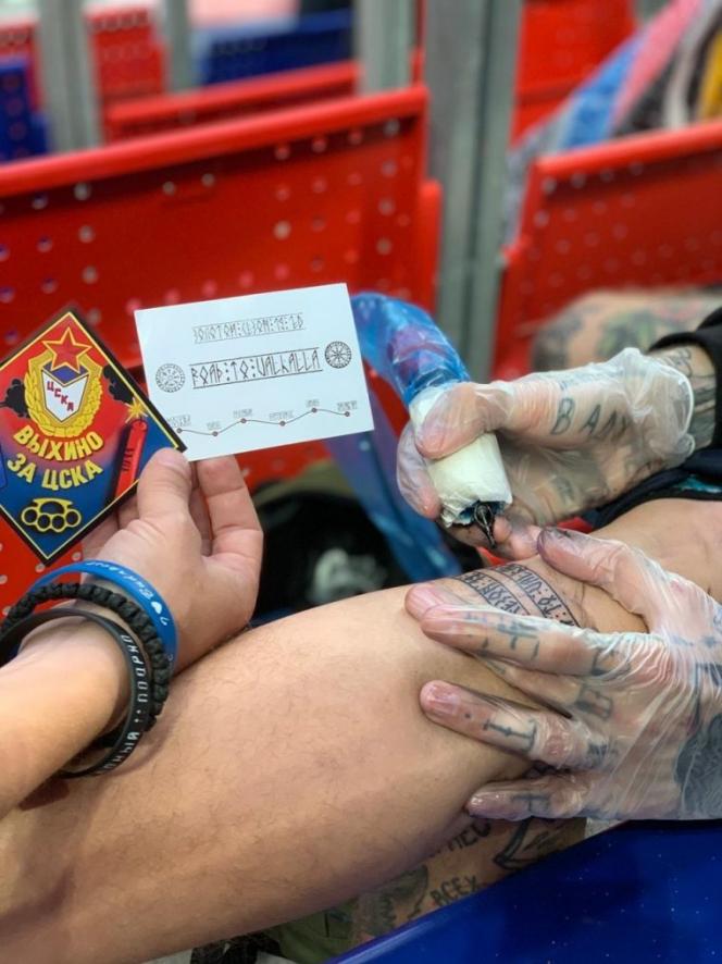 CSKA tetoválás