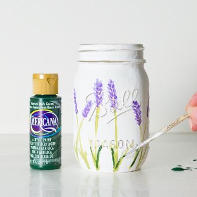 värvida lavendlit vaasi peale