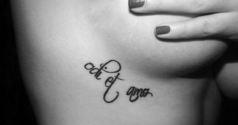 ODI ET AMO τατουάζ φωτογραφία τατουάζ