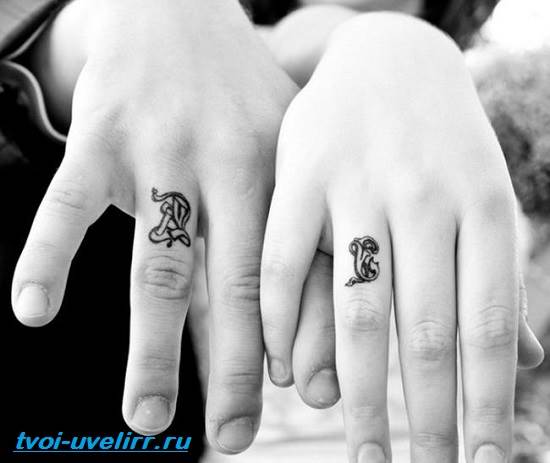 Tatuaggio accoppiato - viste e significato dei tatuaggi accoppiati-6