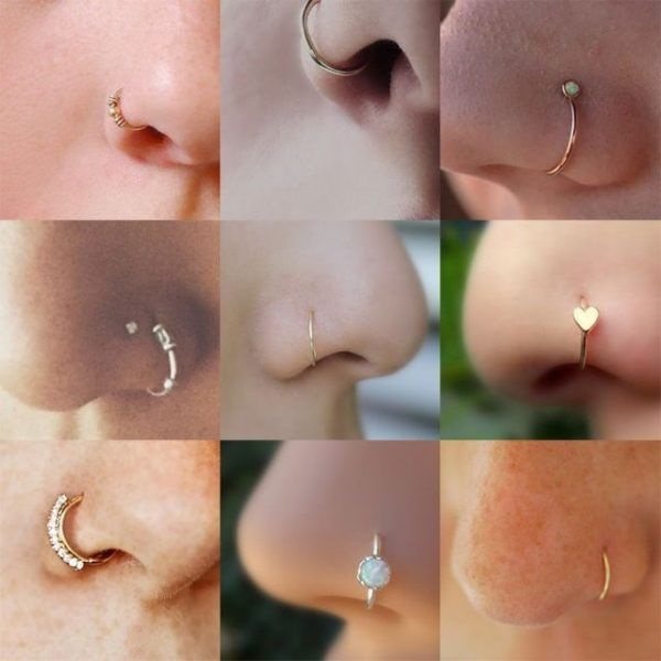 Piercing (piercing) umbigo, nariz, mamilos, língua, orelhas, íntimo, lábios, sobrancelhas. Tipos, fotos, como fazer