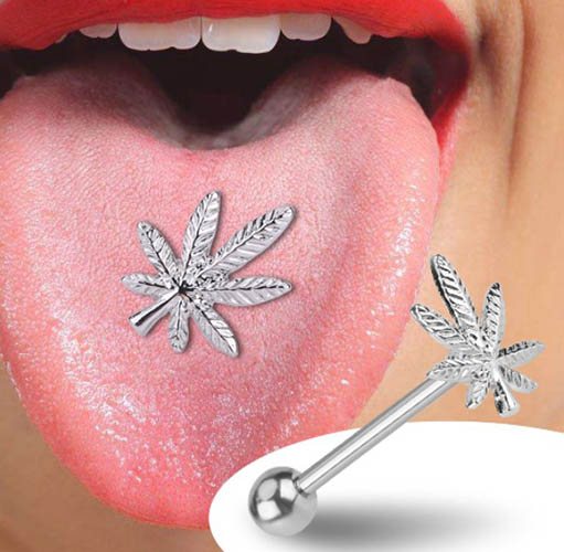 Tongue Piercing barbell. Foto, hvad man skal vælge, størrelsen af dekoration, pleje