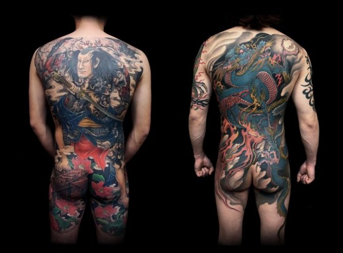 Sprievodca japonskou kultúrou tetovania. Obrázok č. 10.