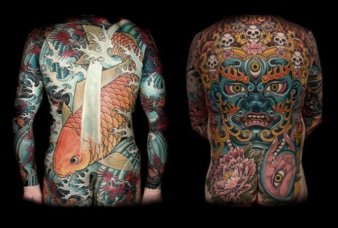 Sprievodca japonskou kultúrou tetovania. Obrázok č. 21.