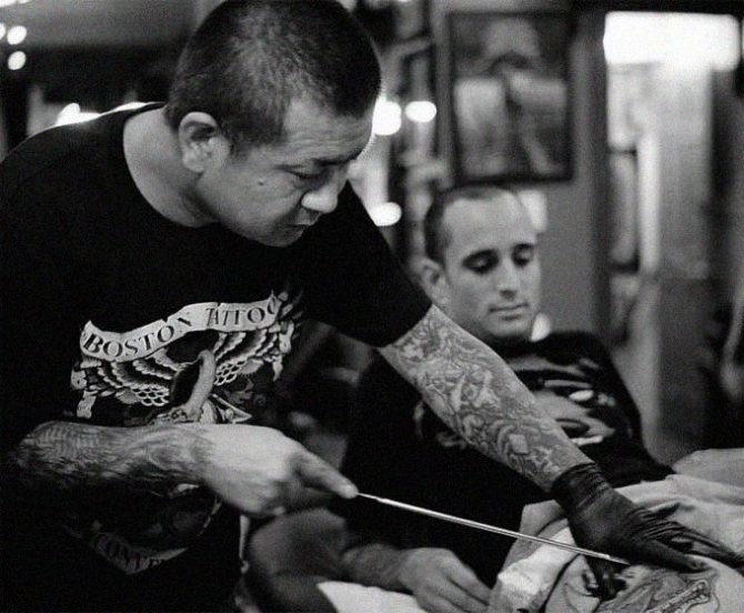 Sprievodca japonskou kultúrou tetovania. Obrázok č. 4.