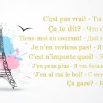 spoločné francúzske frázy s prekladom
