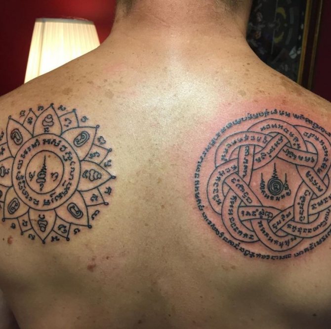 τατουάζ sak yant