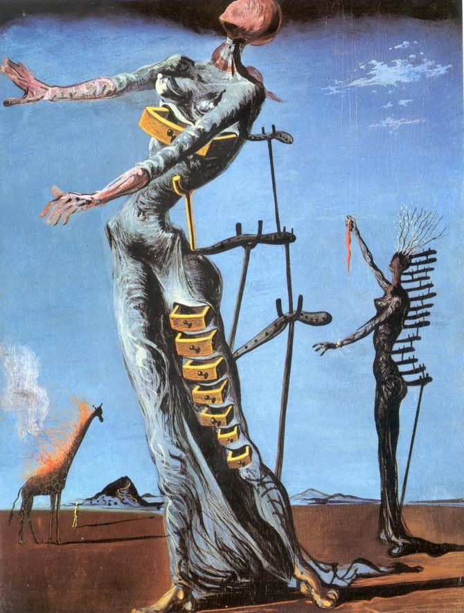 Salvador Dali: pildid koos kirjeldusega