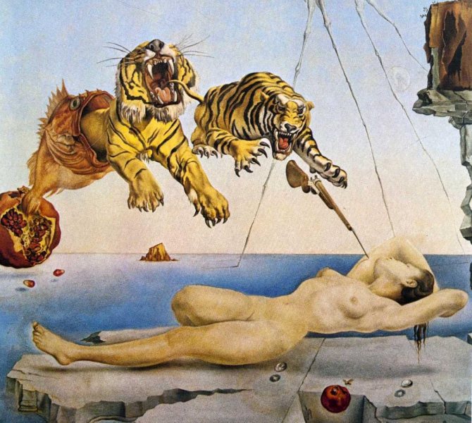 Salvador Dali: Pinturas com descrição