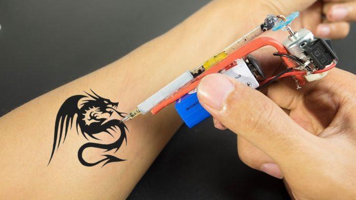 A DIY tetoválógépek egyszerű kialakításúak