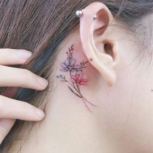 Mest fashionable tatoveringer til piger: seje tatoveringer til piger - fotoideer