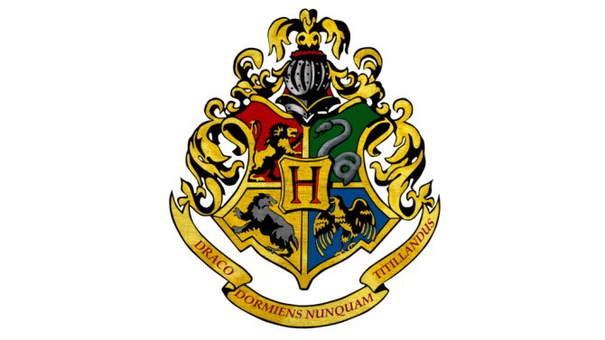 símbolo de Hogwarts.
