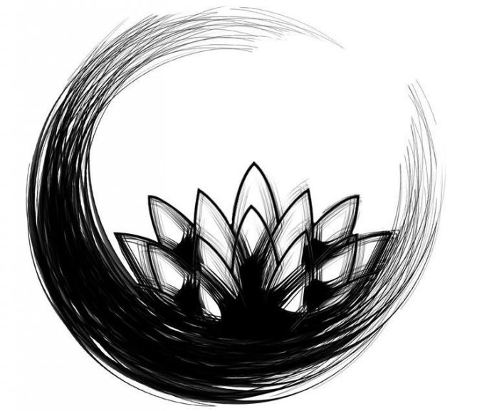 禅宗の蓮のシンボル