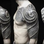 Slovanské tetovanie pre mužov