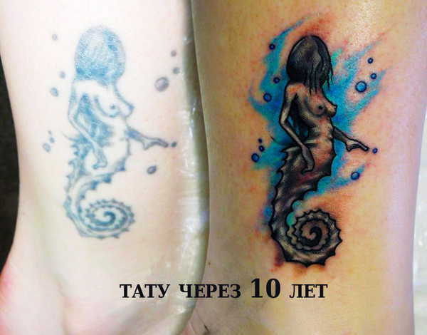Časom tetovanie