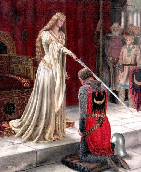 中世の騎士の儀式