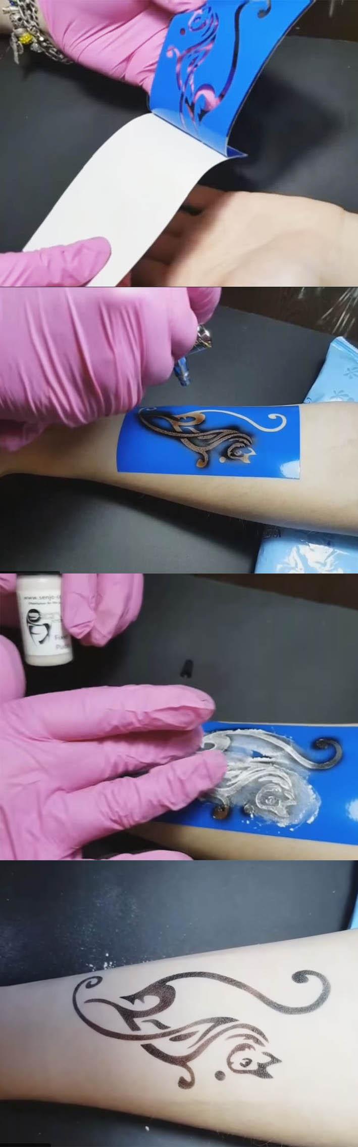 Airbrush tetoválás