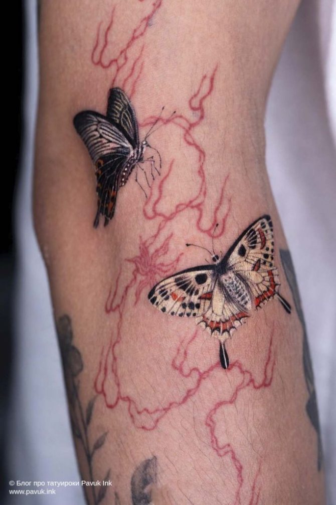 татуировка с пеперуда 14