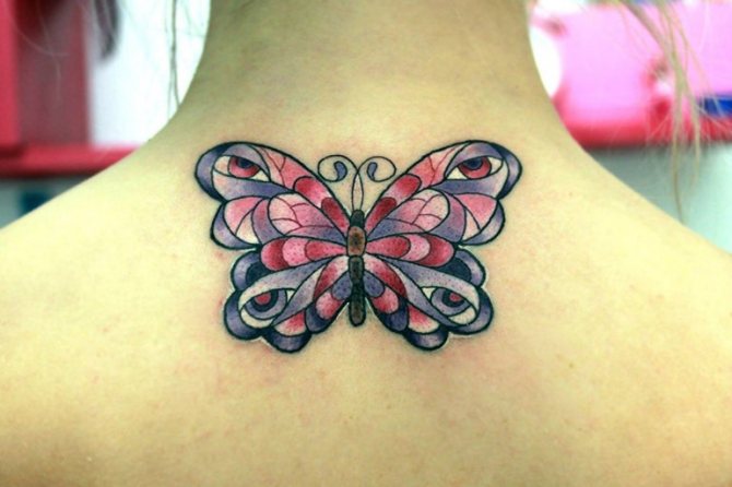 Tetování motýlů