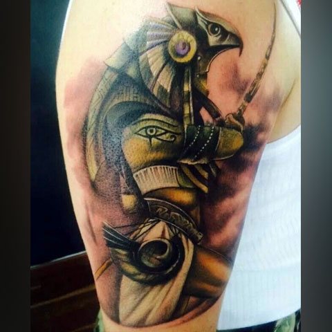 Tatuaggio del Dio Horus