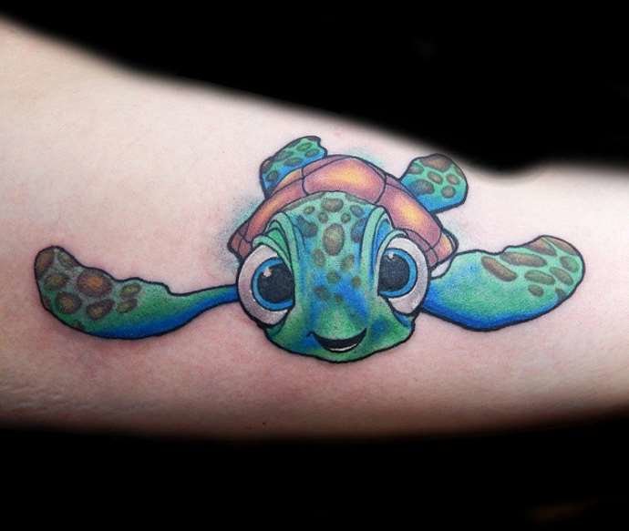 海龟纹身