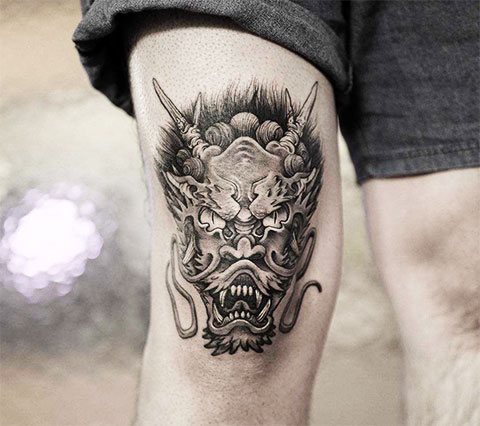 Татуировка демон