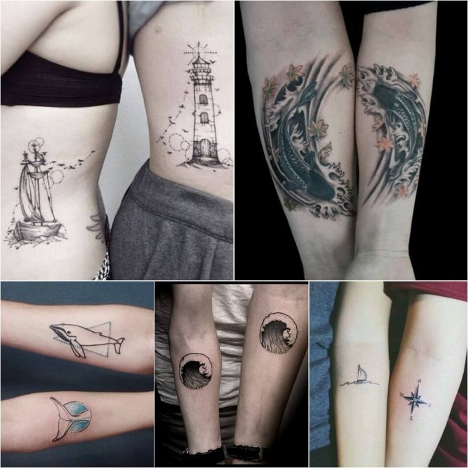 Tatuointi kahdelle - One Style Tattoo in Love