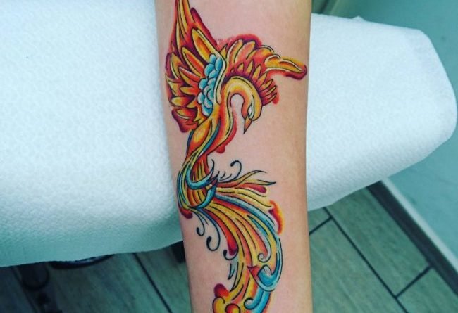 tatuagem phoenix