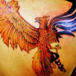 татуировка феникс