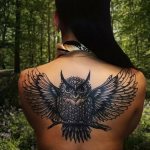 tatoeage adelaar uil