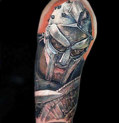 Tetovanie gladiátor - foto