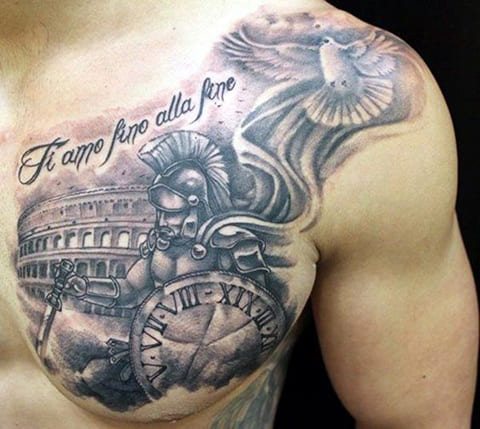 Tatuaggio del gladiatore