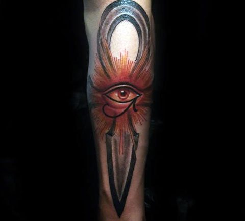 Hórusz szemének tetoválása