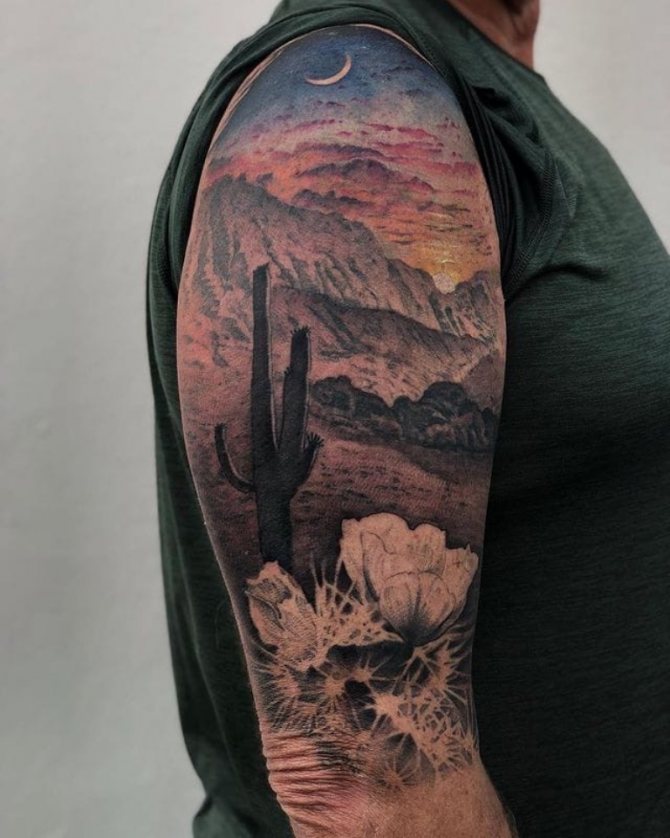 bjerg tatovering betydning