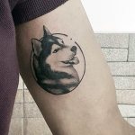 Husky tatovering
