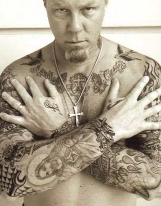 Τατουάζ του Hatfield (Metallica)