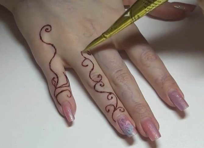 henna tatuointi