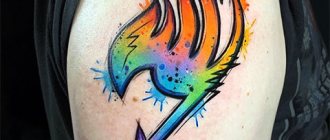 Татуировка Fairy Tail