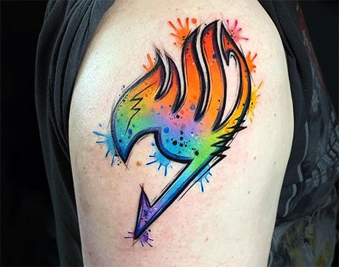 Fairy tail tatuaj