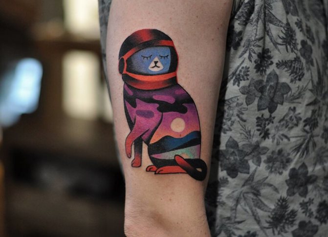 Tattoo Space - Tattoo Space - Планетите Space Tattoo