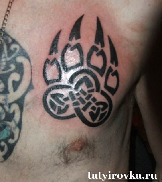 Значение на татуировките на лапите и на тях-3