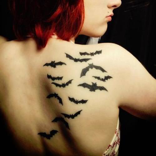 νυχτερίδα τατουάζ