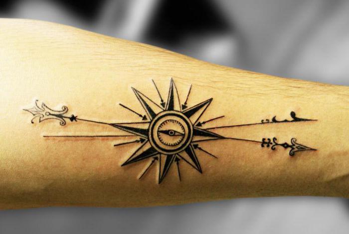 łuk i strzały znaczenie tatuażu