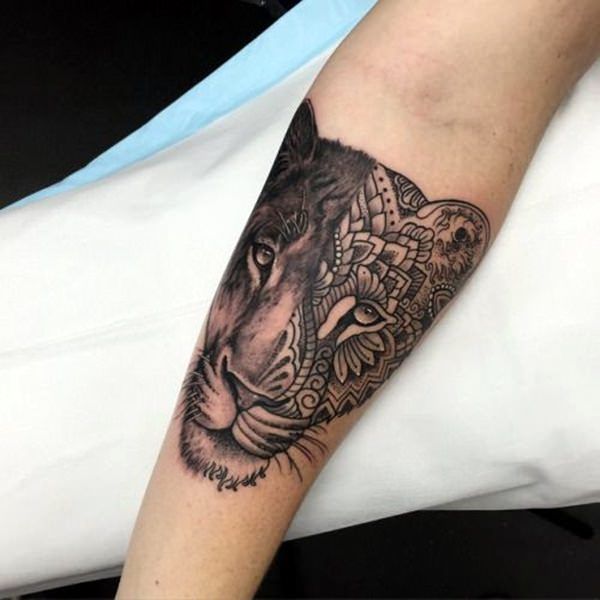 татуировка лъв