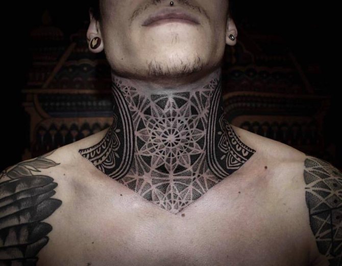 Mandala de tatouage