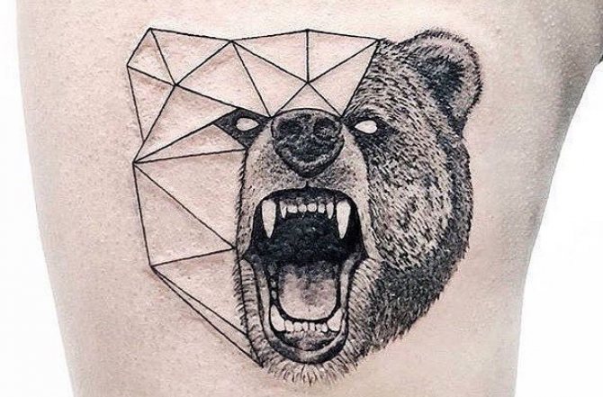 tatuointi karhu