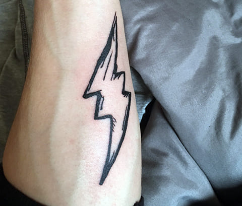 Τατουάζ Lightning