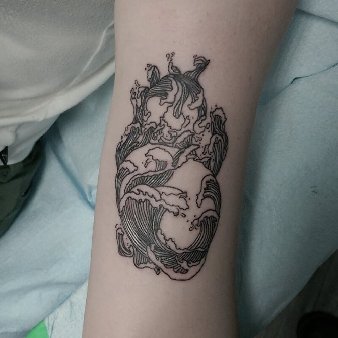 Tattoo Sea - Black & White Tattoo Sea - Tattoo Sea
