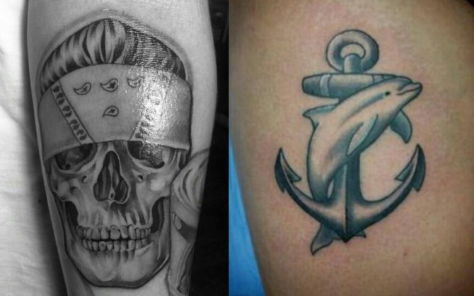 Marinesoldater tatovering