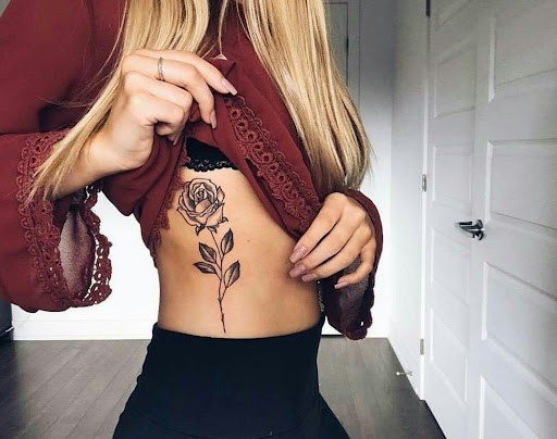 Tetovanie na dievčenskej strane